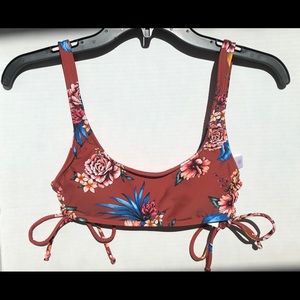 New NOBO Bikini Top Rusty Brick Small 3-5